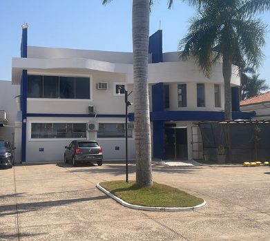 Fachada lateral do Instituto Accetturi em Marília-SP