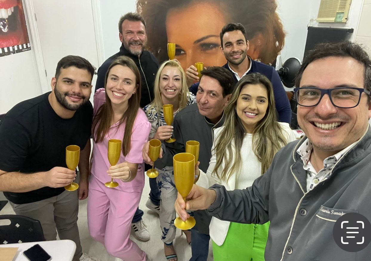 Participantes de curso clínico no Instituto Accetturi em Marília